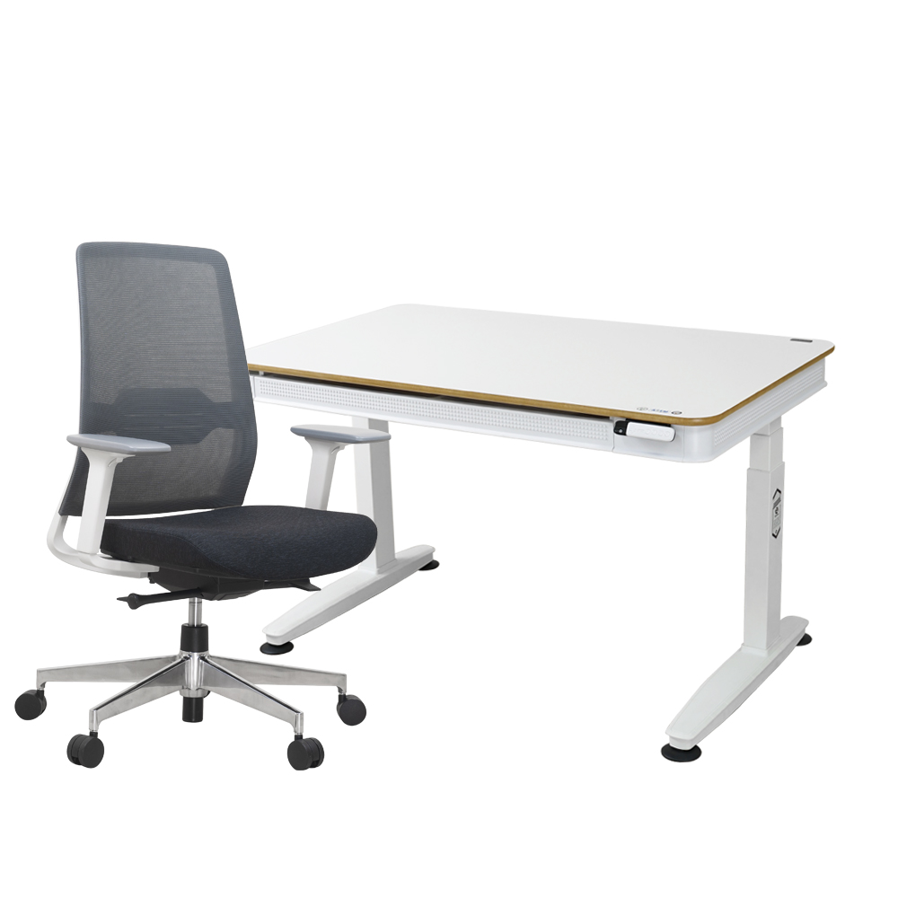 E1-120S電動桌椅組 (TEDDY-L 人體工學椅)-E1-120S電動桌 (TEDDY-L 人體工學椅)