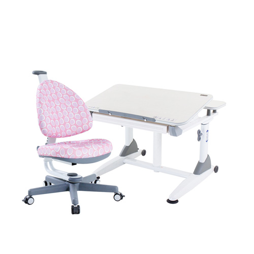 G2C+XXS成長桌椅組 (BABO C)-雪衫／粉紅