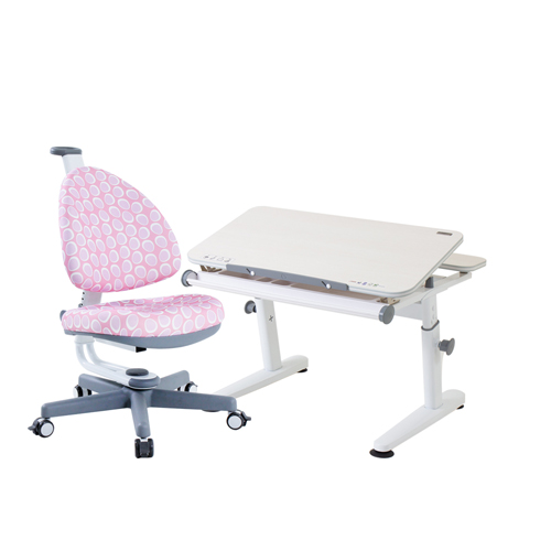 M2+XXS 成長桌椅組 (BABO C)-雪衫／粉紅